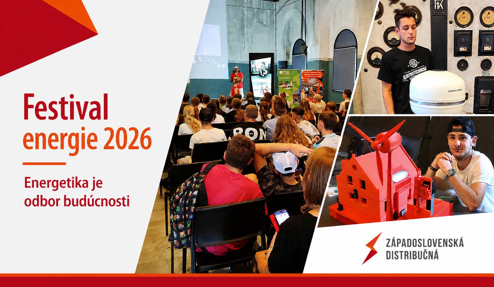 Festival energie 2026 ukázal mladým, že energetika je odbor budúcnosti Festival energie 2026 ukázal mladým, že energetika je odbor budúcnosti